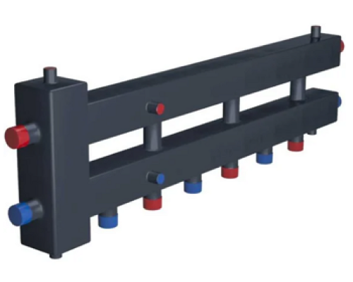 Гидравлическая стрелка+коллектор RISPA ГРУ+КМГ 60-4ВН сталь с 3-мя кронштейнами Гидравлическая стрелка+коллектор RISPA ГРУ+КМГ 60-4ВН сталь с 3-мя кронштейнами