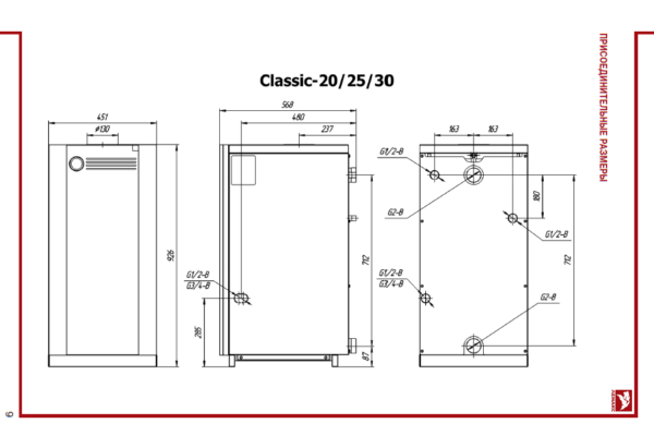 Газовый котел Lemax Classic-20
