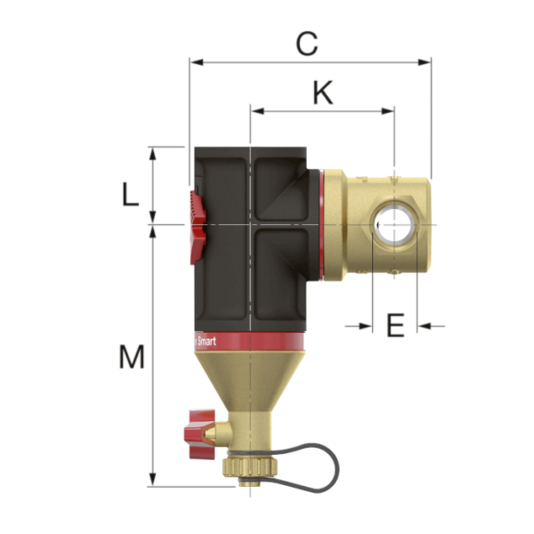 Сепаратор шлама Flamco Clean Smart 1