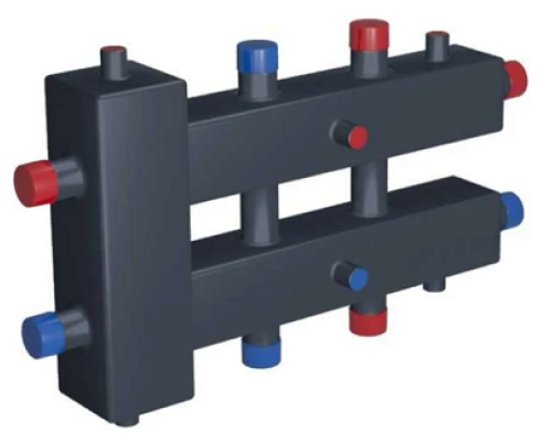 Гидравлическая стрелка+коллектор RISPA ГРУ+КМГ 60-3ВУ сталь с 3-мя кронштейнами Гидравлическая стрелка+коллектор RISPA ГРУ+КМГ 60-3ВУ сталь с 3-мя кронштейнами