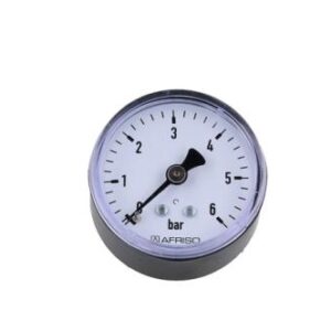 Манометр RF 50, fi50 мм, 0÷6 бар, НР1/4″, ax, кл. 2,5