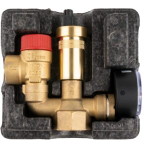 Группа безопасности котла KSG mini, Nmax UDT 73,6 кВт, с предохранительным клапаном MS 3 бар Группа безопасности котла KSG mini, Nmax UDT 73,6 кВт, с предохранительным клапаном MS 3 бар