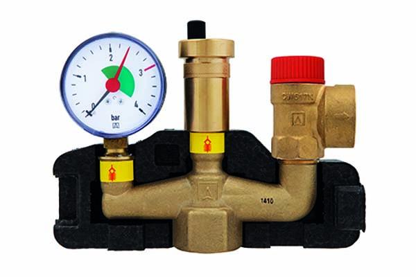 Группа безопасности котла KSG maxi, Nmax UDT 75,4 кВт, с предохранительным клапаном MS 3 бар Группа безопасности котла KSG maxi, Nmax UDT 75,4 кВт, с предохранительным клапаном MS 3 бар